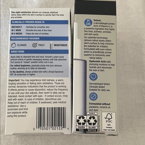 Neutrogena Retinol Moisturizer - Night - Picture 2 of 4